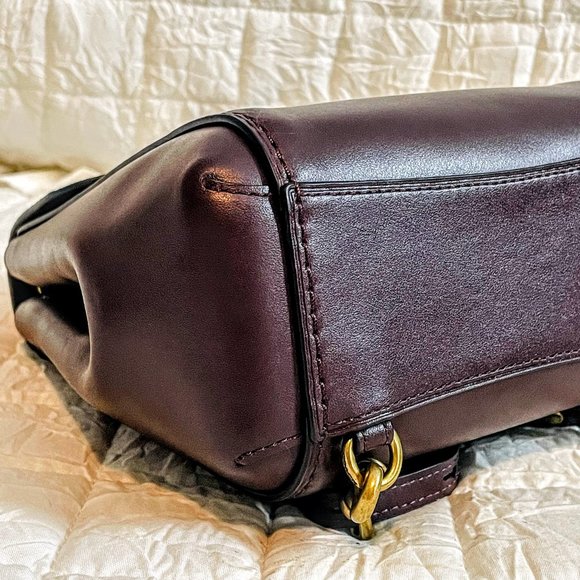 NWOT - COACH PARKER CONVERTIBLE BACKPACK 16 WITH SNAKESKIN DETAIL (79635) - Picture 5 of 9